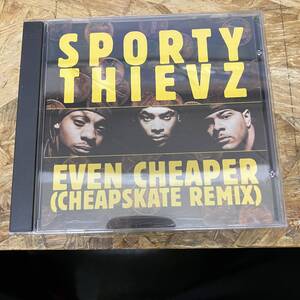 ● HIPHOP,R&B SPORTY THIEVZ - EVEN CHEAPER (CHEAPSKATE REMIX) シングル,RARE! CD 中古品