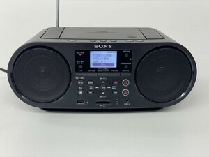 L360-K32-4792 SONY ソニー パーソナルオーディオシステム ZS-RS81BT CDラジオ 2020年製 通電確認/初期化OK