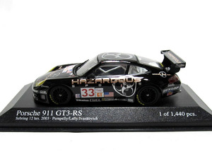 A★ PMA 1/43 ★ Porsche 911 GT3 RS #33 Sebring 2003／ ポルシェ911 GT3 RS #33 ★ 400 036933