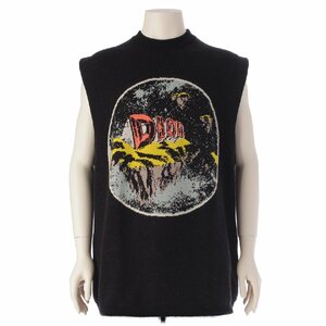 【ディオール】DIOR　メンズ 23AW CDアステロディオール カシミヤ×ウール ニットベスト ブラック S 【中古】【正規品保証】206685