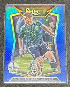 PANINI SELECT JAVIER HERNANDEZ BLUE 299シリ