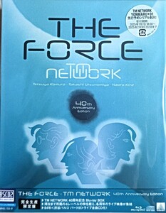 TM NETWORK 「The Force - 40th Anniversary Edition - (Blu-ray) 」 新品未開封 特典:トートバック付属