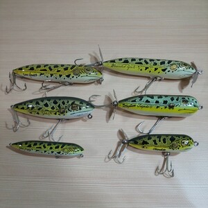 ヘドン NFカラー 6個セット【Heddon】ナチュラルレオパルドフロッグ