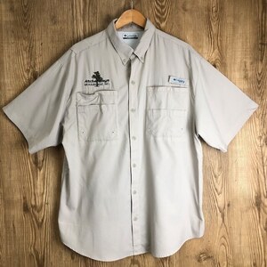 90s VINTAGE Columbia 半袖シャツ PFG フィッシングシャツ メンズ Lサイズ位 90年代 コロンビア 古着 e24052311