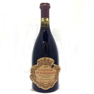 B24-2173【未開栓】CHATEAU DE POMMARD シャトー・ド・ポマール 1988 JEAN LOUIS LAPLANCHE ジャン・ルイ・ラプランシュ 750ml 14% ワイン