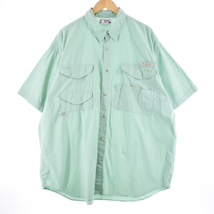 古着 コロンビア Columbia PFG 半袖 フィッシングシャツ メンズXXXL /eaa337669 【SS2406】