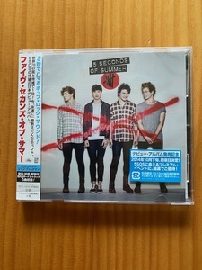 日本盤CD　ファイヴ・セカンズ・オブ・サマー・日本デビューアルバム・国内盤ボーナストラック５曲！ 5 SECONDS OF SUMMER●送料１８５円