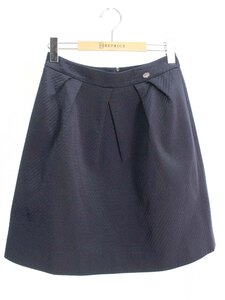 FOXEY フォクシーブティック スカート 38 Skirt Lempika 33902 ネイビー