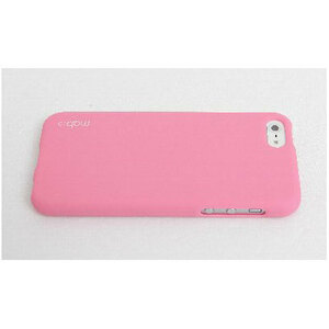 ◆iPhone5 ぷにぷにマシュマロケース♪液晶保護シール付♪色：スイートピンク◆mobc/made in Korea◆33