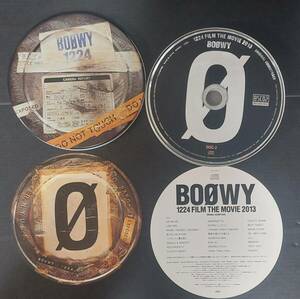 【3000枚限定激レア】BOOWY 1224 FILM THE MOVIE 2013 ORIGINAL SOUND TRACK 通販限定2枚組ライブ盤 Blu-spec CD2 ステッカー付属 中古