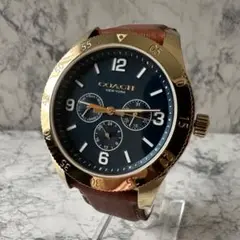 coach コーチ ケイシー ウォッチ 42MM C6531ゴールド ネイビー