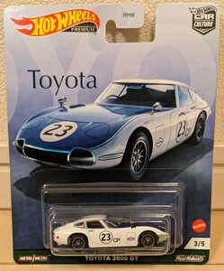 【2021 Car Culture】Hot Wheels TOYOTA 2000 GT ／ ホットウィール トヨタ 2000GT【HW PREMIUM】