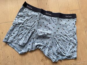 即決！ポールスミス！PAUL SMITH REGULAR BOXER レギュラーボクサー LL 小花柄 サックス