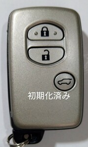 初期化済トヨタ純正3ボタンスマートキー ランドクルーザープラド基盤番号271451-5300 新品電池サービス⑪