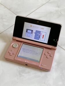 11 Nintendo 3DS WAP-002 ニンテンドー3DS ニンテンドー 初期化済み ミスティピンク