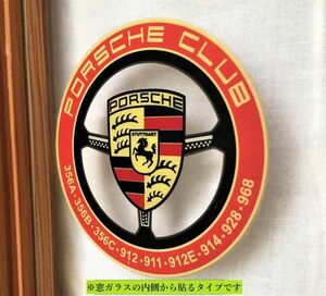 porsche ポルシェ クラブ クラシックス アダプテーション ステッカー デュバッジ 911 996 991 992 718 356 930 964 993 928 912 968 (-pc2n