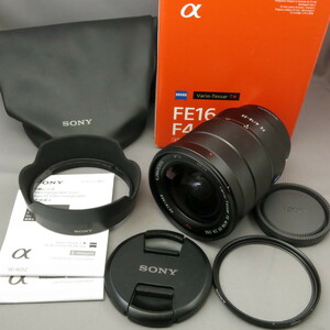 【美品】SONYソニー　FE16-35mmF4ZA OSS SEL1635Z　★NO.8657