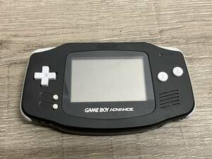 ☆ GBA ☆ ゲームボーイアドバンス ブラック 動作品 本体のみ Nintendo GAMEBOY ADVANCE 任天堂 4247