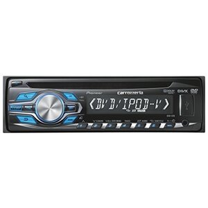 値下げ/新品/カロッツェリア PIONEER パイオニア 1DIN/リモコン付/DVD/VCD/CD/USB/iPod/iPhone対応デッキ