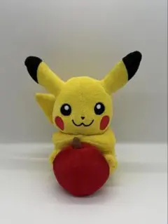 ポケモンセンター　2010 リンゴ　ピカチュー　ぬいぐるみ