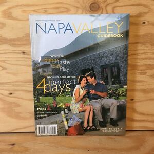 Y3FDC-200605　レア［NAPA VALLEY GUIDEBOOK］ナパバレー ガイドブック