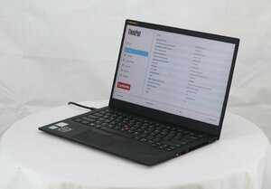 lenovo 20QES11500 ThinkPad X1 Carbon　Core i7 8565U 1.80GHz 16GB ■現状品