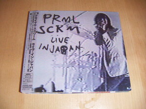 ●即決！CD：PRIMAL SCEAM LIVE IN JAPAN プライマル・スクリーム ライヴ・イン・ジャパン：デジパック仕様：ポスター付き：帯付