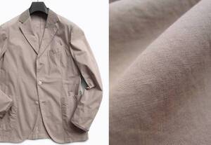 【BOGLIOLI（ボリオリ）】〓ITALY製100,440円〓ガーメントダイ 3釦アンコンジャケット「COAT」〓48