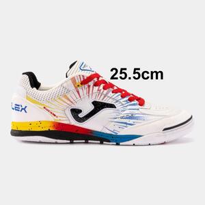 箱有 Joma (ホマ) TOP-FLEX REBOUND ワールドカップ 限定モデル フットサルシューズ (25.5cm) WHITE futsal トップフレックス リバウンド