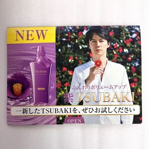 希少レア【限定★非売品】福山雅治 ★ shiseido 資生堂 TSUBAKI ツバキ ヘアケア限定パッケージ ★美ショット★永久保存版に！