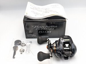 (管96759)美品 Shimano シマノ 19 バルケッタプレミアム 151DH 左ハンドル カウンター付き