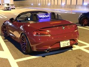 Valkyrie style BMW Z4 E89 専用　ウィンドディフレクター　Mperformance文字　LEDホワイト.!!