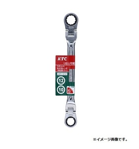 【KTC】ラチェットめがねレンチ（両頭型首振りタイプ） LMR1-1012F 新品 クリックポスト185円発送可