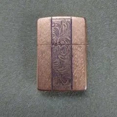 Zippo 金色 ライター 装飾彫刻 アメリカ製