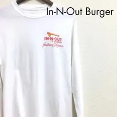 In-N-Out Burger インアウトバーガー バックプリント 長袖Tシャツ