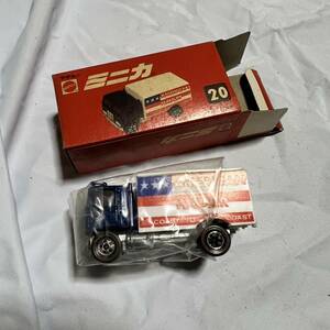 新品未使用　20 遠距離冷凍車 当時物 マテル ミニカ レッドライン ホットウィール HOT WHEELS redline MATTEL CARABO 赤箱　レトロ vintage