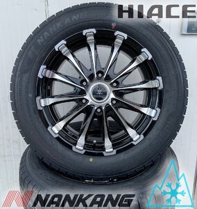 スタッドレス 安心の車検対応品!!200系ハイエース レジアスエース ナンカン SNC-1 215/60R17C 109/107Q 4本セット 1台分