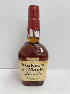 ♪【同梱不可】Makers Mark メーカーズマーク レッドトップ SIV 750ml 45% バーボンウイスキー ロウ亀裂 古酒♪