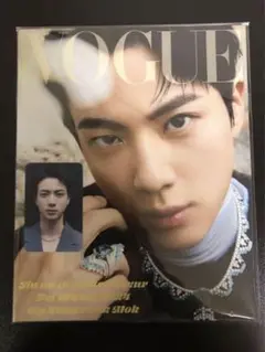 BTS JIN vogue korea 韓国 雑誌 購入特典 両面トレカ付き