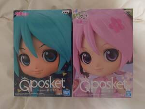 Qposket 初音ミク 桜ミク ノーマルカラー セット 新品未開封