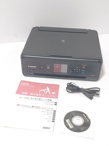 美品 TS5030BK Canon PIXUS インクジェットプリンター 複合機 キャノン ピクサス USB WiFi 背面給紙 スキャナー コピー機 無線LAN