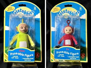 ●未使用●Teletubbies テレタビーズ●フィギュア●2体セット●ドール●人形●ディプシー + ポー●