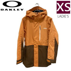 ● OAKLEY WMNS TNP TBT INSULATED JKT SOFT ORANGE CARAFE XSサイズ レディース スノーボード スキー ジャケット 23-24 日本正規品