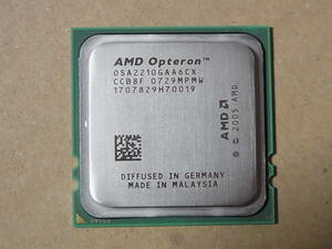 ■AMD Opteron 2210 OSA2210GAA6CX 1.80GHz Santa Rosa Socket F 2コア 2スレッド (Ci0843)