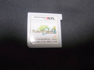 3DSソフト「ルーンファクトリー4」動作品 マーベラス　LNA-CTR-AR4J Ninendo 任天堂 RuneFactory4 RPG