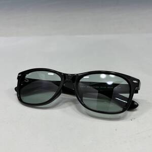 1円〜状態良【レイバン/Ray-Ban本物】サングラス/RB2132-F/NEW WAYFARER/プラスチックフレーム/ブラック【V572③M