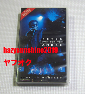 ピーター・アンドレ PETER ANDRE VIDEO ビデオ LIVE AT WEMBLEY JUST FOR YOU FLAVA NATURAL