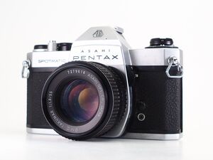 ★訳あり大特価★ ペンタックス PENTAX SPOTMATIC ボディSMC TAKUMAR 55mm F1.8 レンズセット ★シャッターOK! #S1315