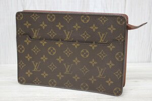 【行董】☆極美品☆ LOUIS VUITTON ルイヴィトン モノグラム ポシェット オム クラッチバッグ セカンドバッグ ファッション AA000BOM83