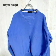 USA古着　ヴィンテージ　Royal Knightロイヤルナイト　コットンニット